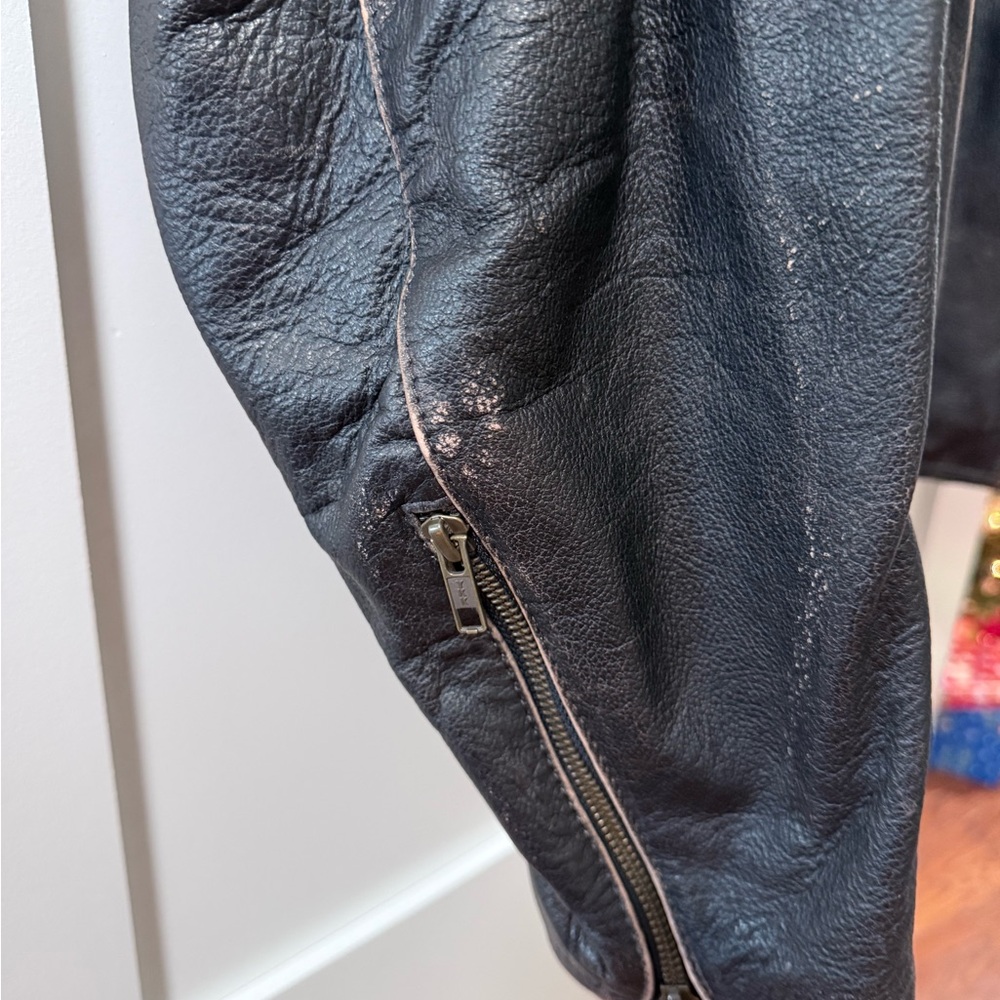 Harley-Davidson Men's Black Leather Performance Jacket - Picture 4 of 5